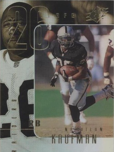 1999 SPx Napoleon Kaufman #64