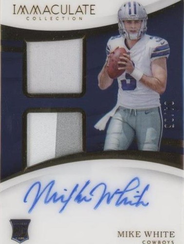 2018 Panini Immaculate Collection Mike White #IS-MW