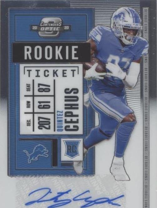 2020 Panini Contenders Optic Quintez Cephus #189