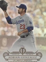 2014 Topps Tribute - Adrian Gonzalez #72