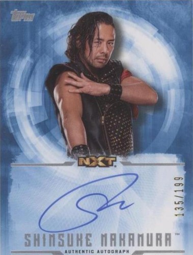 2017 Topps WWE Undisputed - Shinsuke Nakamura #UA-SN