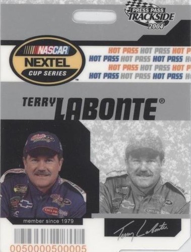 2004 Press Pass Trackside - Terry Labonte #HP 11