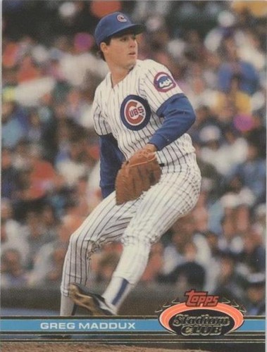 1991 Topps Stadium Club - Greg Maddux #126