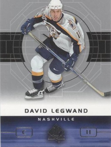 2002-03 SP Authentic - David Legwand #51