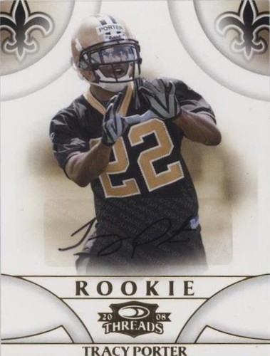 2008 Donruss Threads Tracy Porter #245