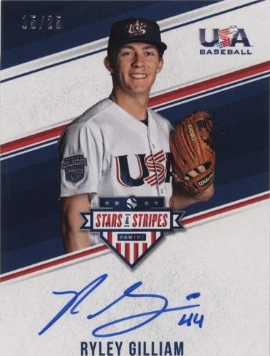 2018 Panini USA Baseball Stars & Stripes - Ryley Gilliam #RG