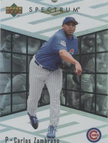 2007 Upper Deck Spectrum - Carlos Zambrano #SR-CZ