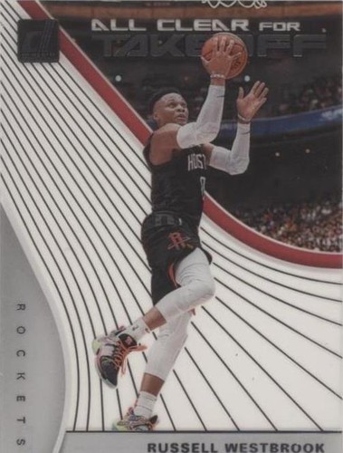 2019-20 Panini Clearly Donruss - Russell Westbrook #3