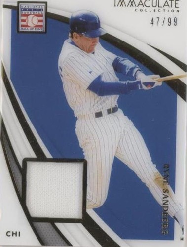 2021 Panini Immaculate Collection - Ryne Sandberg #HOF-RS