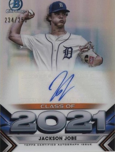 2021 Bowman Draft - Jackson Jobe #C21-JJ