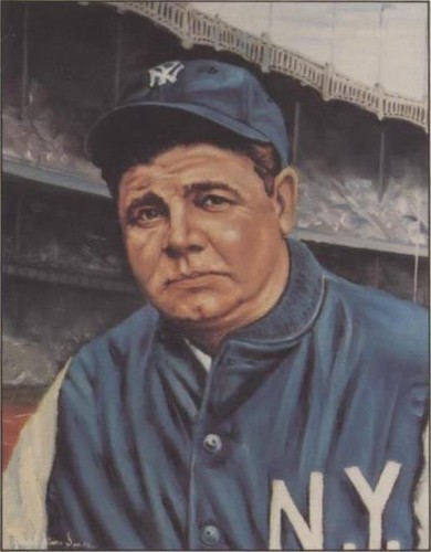 1986 TCMA Robert Stephen Simon's Super Stars - Babe Ruth #42