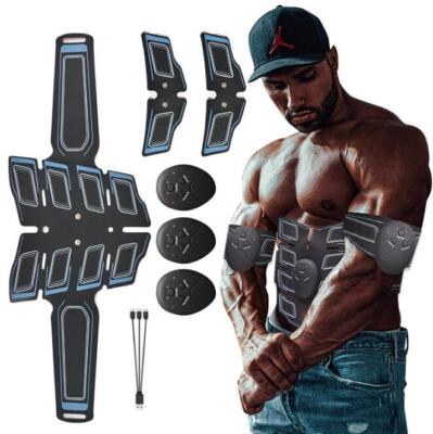EMS Abdominal Muscle Toning Trainer ABS Stimulator Fitness Binder Gym Belt