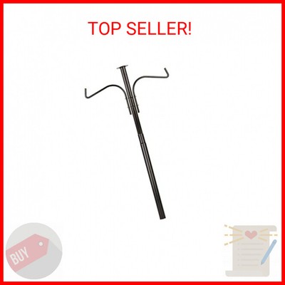 Pennington Feeder Pole Plus Bird Feeder Pole Black 5 ft