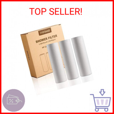 Replacements for miniwell Shower Filter 720-Plus, Shower Head Filter with Double
