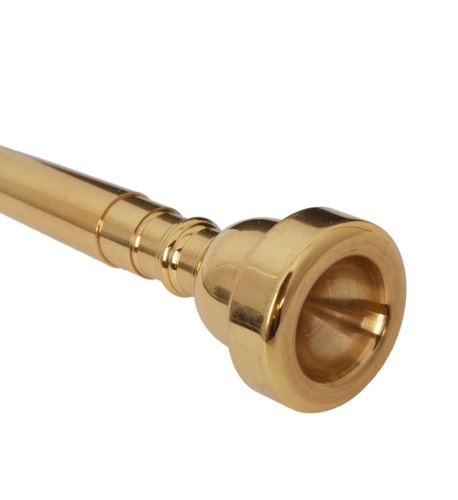 Trumpet Mouthpiece Paint Gold 3C Music Golden for Yamaha or Bach