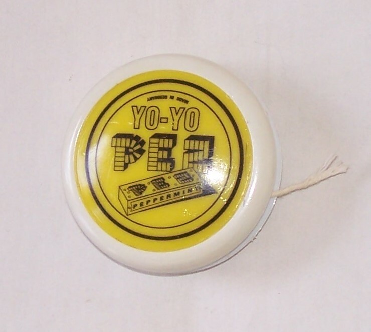 Vintage Collectible PEZ Yellow 2 1/4