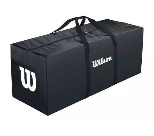 Wilson Team Equipment Sports Bag Large 40 x 15 x 15 Black Football Baseball