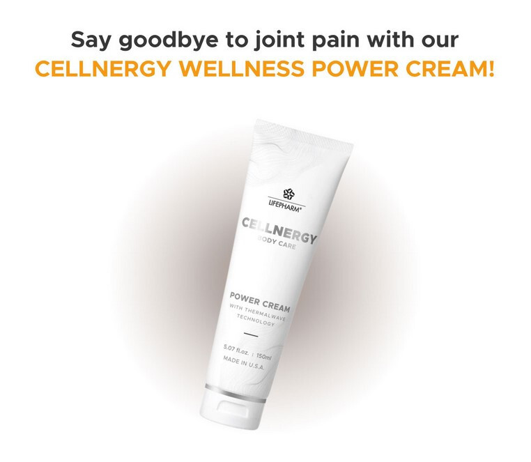 NEW PRODUCT from LifePharm Cellnergy Power cream 5.07 oz (150 ml)