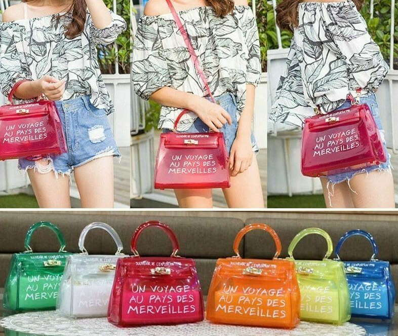 Hot Un Stock >> Details About New Hot Un Voyage Au Pays Des Merveilles Jelly Bag Tote Handbag Shoulder Bag Hot Un Stock >> Details About New Hot Un Voyage Au Pays Des Merveilles Jelly Bag Tote Handbag Shoulder Bag