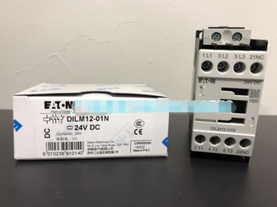ONE NEW EATON MOELLER Contactor DILM12-01N 24VDC