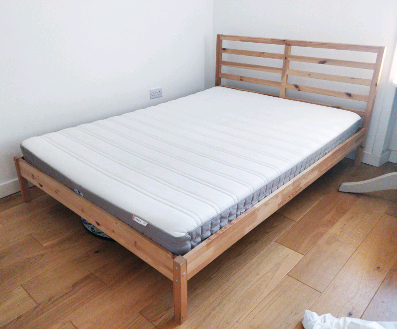 IKEA Tarva double bed and mattress pending collection in Southside