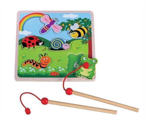 Jeu De Laçage Goki – Verger – 3 Motifs En Bois : Pommier, Pomme, Papillon
