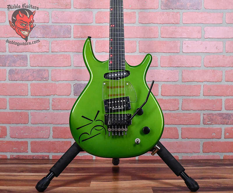 HAMER SLAMMER エレキギター グリーン Hamer Slammer Guitar, 1990's, Metallic Green, Fresh Setup