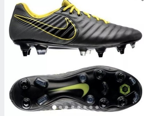 Nike Tiempo Legend 7 Elite SG PRO 'Grey Opti Yellow' Cleats