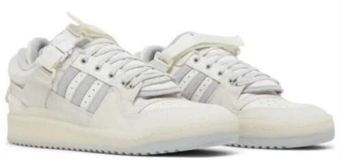 BAD BUNNY × ADIDAS FORUM BUCKLE LOW Release Date: Bad Bunny x adidas Forum Buckle Low 'Core