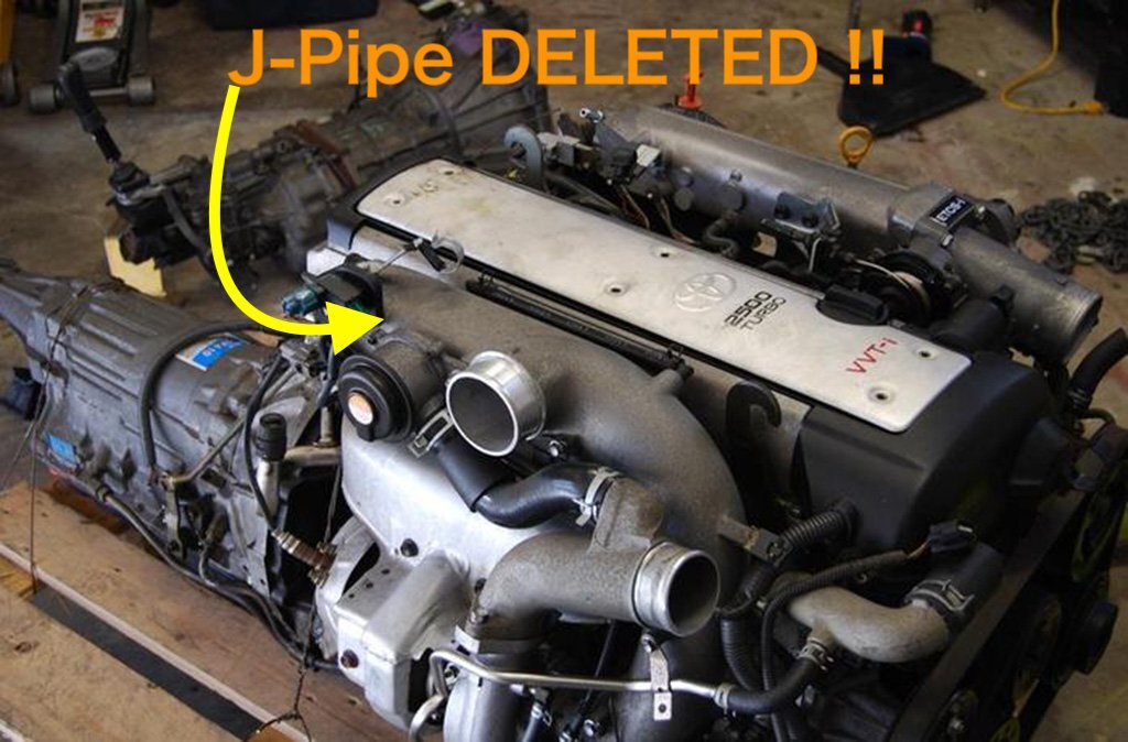 J-Pipe REMOVE Kit Autobahn88 Alloy Intake Pipe 80mm For