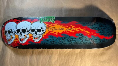 Creature Darren Navarrette 3 Skulls 8.8 Reissue Skateboard Deck