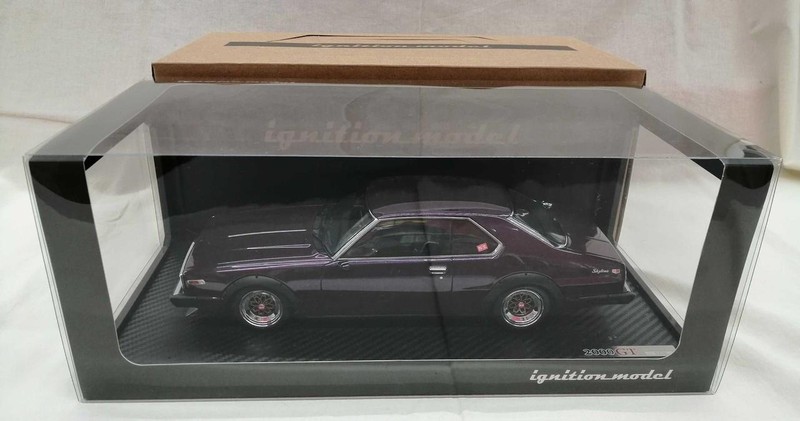 ミニカー 1/18 Nissan Skyline 2000 GT-ES (C210) Ignition Model 1:18 Nissan Skyline 2000 GT-ES (C210) in
