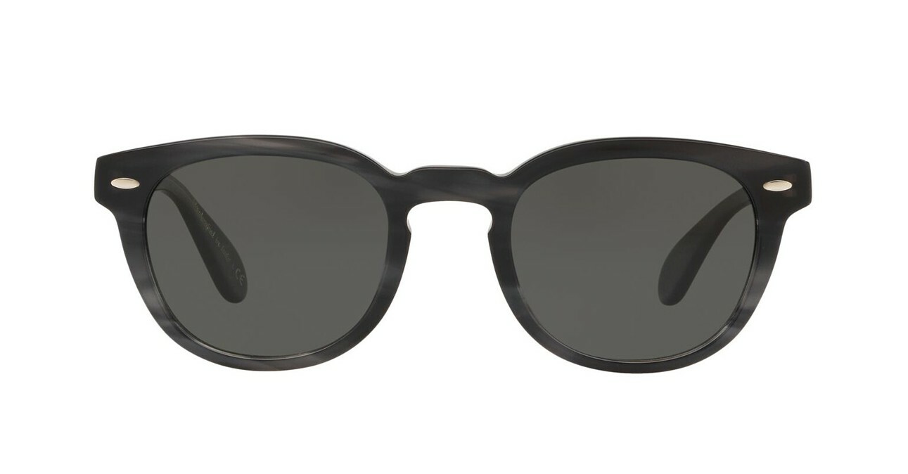 Pre-owned Oliver Peoples R-1 Ov 5554su Semi Matte Blue Ash/blue (7003/80) Sunglasses In Midnight Express Polarized