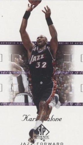2001-02 SP Authentic - Karl Malone #85