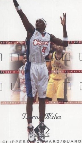 2001-02 SP Authentic - Darius Miles #34