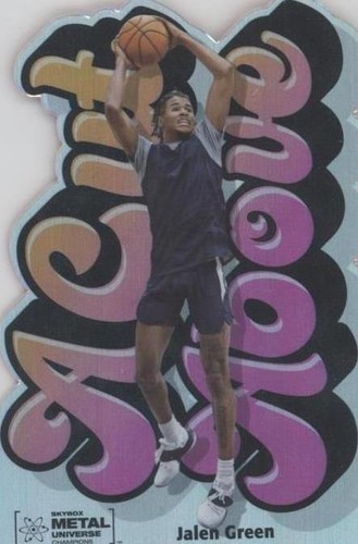 2021 Skybox Metal Universe Champions - Jalen Green #ACA-2