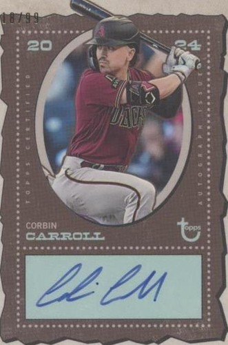 2024 Topps Brooklyn Collection - Corbin Carroll #AC-CC