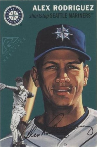 2000 Topps Gallery - Alex Rodriguez #TGH15