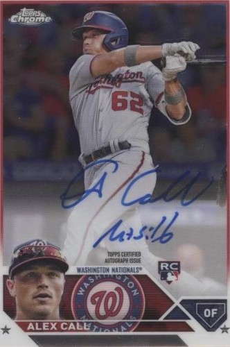 2023 Topps Chrome - Alex Call #RA-AC