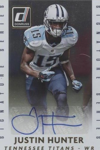 2015 Panini Donruss Justin Hunter #DSS-JH