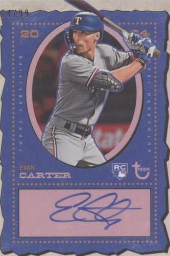 2024 Topps Brooklyn Collection - Evan Carter #AC-EC