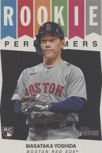 2023 TOPPS HERITAGE MASATAKA YOSHIDA #RP-1 ROOKIE PERFORMERS