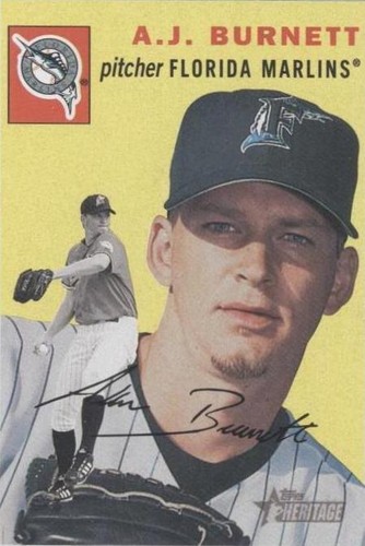 2003 Topps Heritage - A. J. Burnett #412