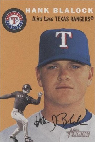 2003 Topps Heritage - Hank Blalock #205