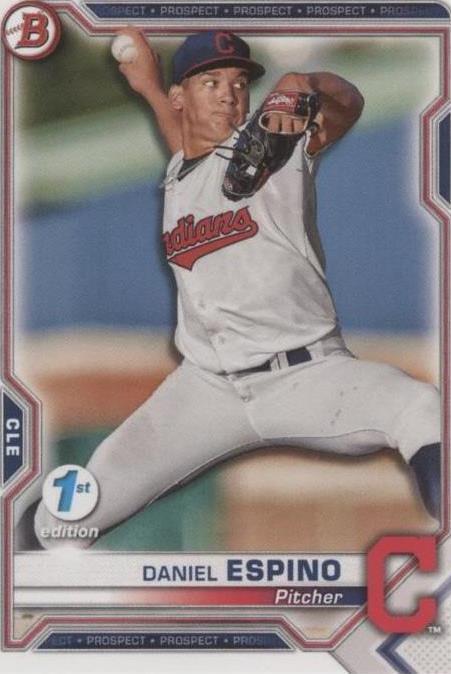 2021 Bowman 1st Edition - Daniel Espino #BFE-123