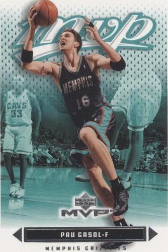 2003-04 Upper Deck MVP - Pau Gasol #79