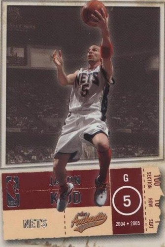 2004-05 Fleer Authentix - Jason Kidd #92
