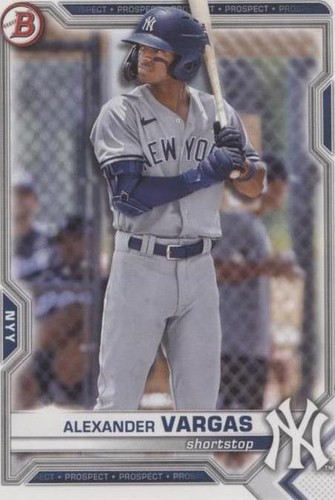 2021 Bowman Draft - Alexander Vargas #BD-121
