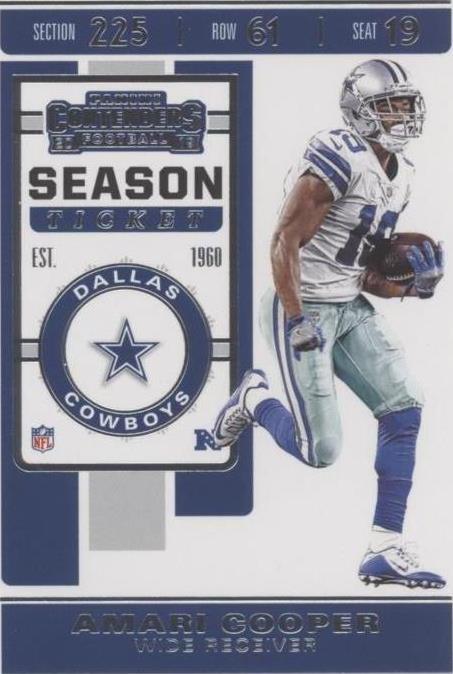 2019 Panini Contenders Amari Cooper #55
