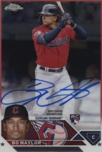 2023 Topps Chrome - Bo Naylor #RA-BN